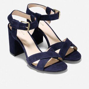 Cole Haan Kadi Sandal (Size: 8; Color: Marine Blue Suede)